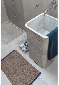 Кафяв килим от юта 50x80 cm Notes – Mette Ditmer Denmark