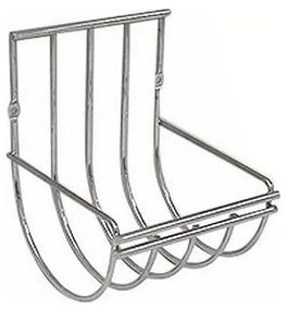 Държач за тоалетна хартия 12x12,5 см, хром с блясък