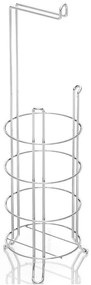 Поставка за тоалетна хартия tekno tel mg 093, 4 ролки, 18х55 см, хром