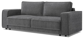 Тъмносив разтегателен диван Emile - Bobochic Paris