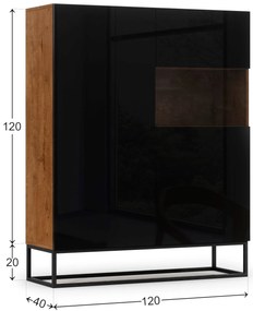 Витрина Arborio-Black