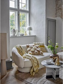 Черно-бял мраморна кръгла масичка за кафе ø 61 cm Rosito – Bloomingville