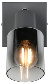 Антрацитен прожектор ø 7 cm Cadiz – Trio