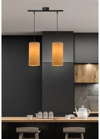 Светлокафява висяща лампа ø 12 cm Ballo - Candellux Lighting