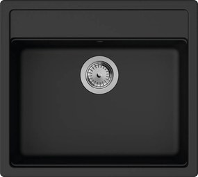 Hansgrohe S520-F510 Композитна мивка за вграждане върху плот