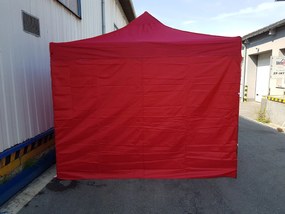 Шатра тип хармоника 3x3 червена SQ
