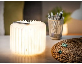 Сива светлинна декорация с USB Booklight – Gingko