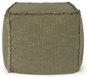 Пуф в цвят каки Handloom – Lorena Canals