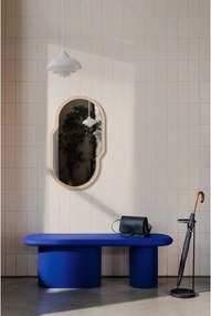 Синя вълнена подплатена пейка Rull – noo.ma