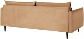 Кафяв кадифен диван 203 cm Juli – Ropez
