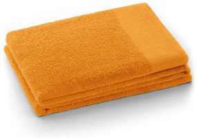 Оранжева памучна хавлиена кърпа от тери 70x140 cm Amari – Restilo