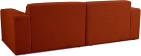 Диван от букле в тухлен цвят 228 cm Roxy – Scandic