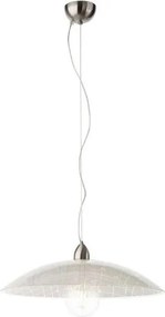 Redo 05-891 - Пендел GRAF 1xE27/42W/230V Ø 40 см бял