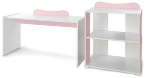 LORELLI Classic Трансформиращо се легло 82/190 см. MULTI БЯЛО/ORCHID PINK