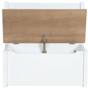 Бяла детска пейка Woody – Roba