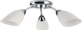 Плафон PORTOS 3xE14/10W/230V, лъскав хром