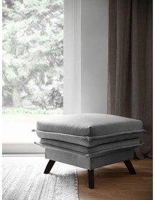 Сива табуретка за крака Charming Charlie - Miuform