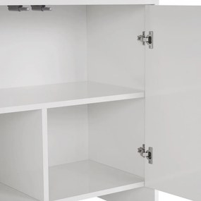 Бял скрин 180x80x45 cm Arlen – Kalune Design
