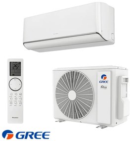 Инверторен климатик Gree Airy GWH12AVCXD-K6DNA1A, 12000 BTU, 24 м2, A+++, Wi-Fi, R-32, Бял