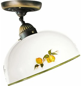 Kolarz 731.10.129 - Полилей за повърхностен монтаж NONNA 1xE27/75W/230V Ø 30 см лимони