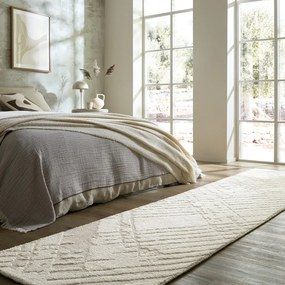 Кремава пътека 80x300 cm Remy – Flair Rugs