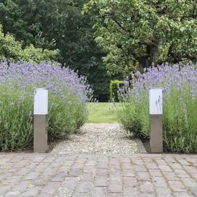 Модерна външна лампа 45 см стомана - Malios