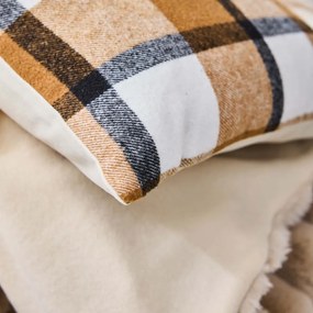 Декоративна възглавница 45x45 cm Ecossais – douceur d'intérieur