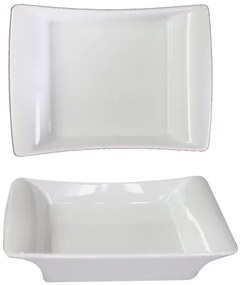 Gural Porselen - Милано Чиния дълбока 20x15cm. (MLN 20 CK)