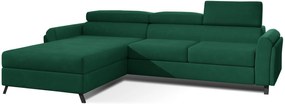 Ъглов диван Marietta-Green-Left