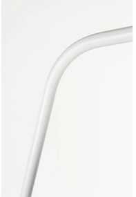 Бяла подова лампа с текстилен абажур (височина 220 cm) Martine – White Label