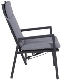 Сив градински стол метален Sintra – Garden Pleasure