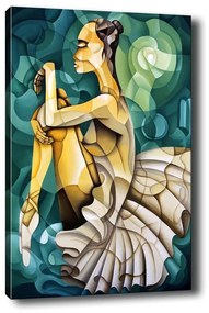 Геометрично изображение , 100 x 140 cm Ballerina - Tablo Center