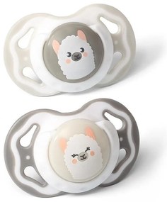Залъгалка Babyono симетрична силикон 3-6м. 1224/02