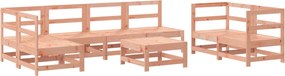 3186457 vidaXL Градински лаундж комплект, 8 части, дугласко дърво масив