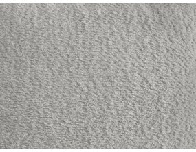 Светлосив сгъваем/с място за съхранение ъглов диван от прежда с примки от букле (десен ъгъл) Roxelane – Bobochic Paris