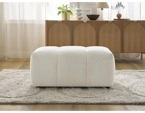 Бяла шенилова табуретка Roxelane – Bobochic Paris