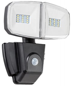 Rabalux 77012 - LED Соларен прожектор със сензор ZLARIN LED/12W/3,7V IP44