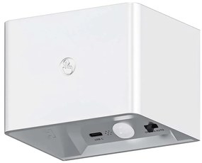 LED екстериорен аплик със сензор MIRI LED/2,5W/3,7V 3000-6400K 4000 mAh бял