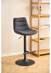 Сив бар стол с регулируема височина (височина на седалката 65 cm) Adisa – Actona