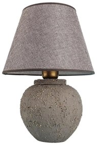 Настолна лампа RAMZES 1xE27/40W/230V кафява