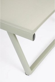 Кафяво-сив градински шезлонг метален Taylor – Bizzotto