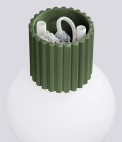 Зелена стенна лампа ø 12 cm Orbital – Sollux