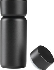 Черна термочаша от неръждаема стомана 400 ml Singles – Zone