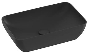 Ravak XJX0D150000 - Мивка за плот CERAMIC SLIM 50x31 см керамика/черна