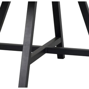 Кръгла маса за хранене с дъбов плот 150x150 cm Carradale - Rowico