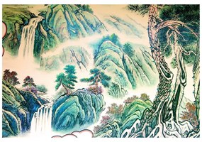 Самозалепващ тапет – Китайска пейзажна живопис