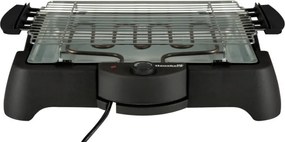 Разопакован: Електрическа скара Hausberg HB-523, 2000W, Терморегулатор, 50.5 X 36 см, Черен