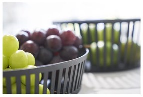 Черна купа за плодове , ⌀ 25 cm Tower - YAMAZAKI