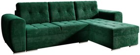 Ъглов диван Bari-Prasino