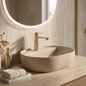 Смесител за баня Rea Logan Brush Gold